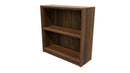 Commercial Bookcase 2 Tier Tasman Elm