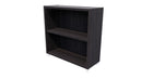 Commercial Bookcase with Feet 2 Tier Fiordland Elm