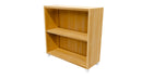Commercial Bookcase with Feet 2 Tier NZ Tawa