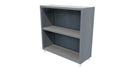 Commercial Bookcase with Feet 2 Tier New Graphite