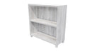 Commercial Bookcase with Feet 2 Tier Nordic Pine