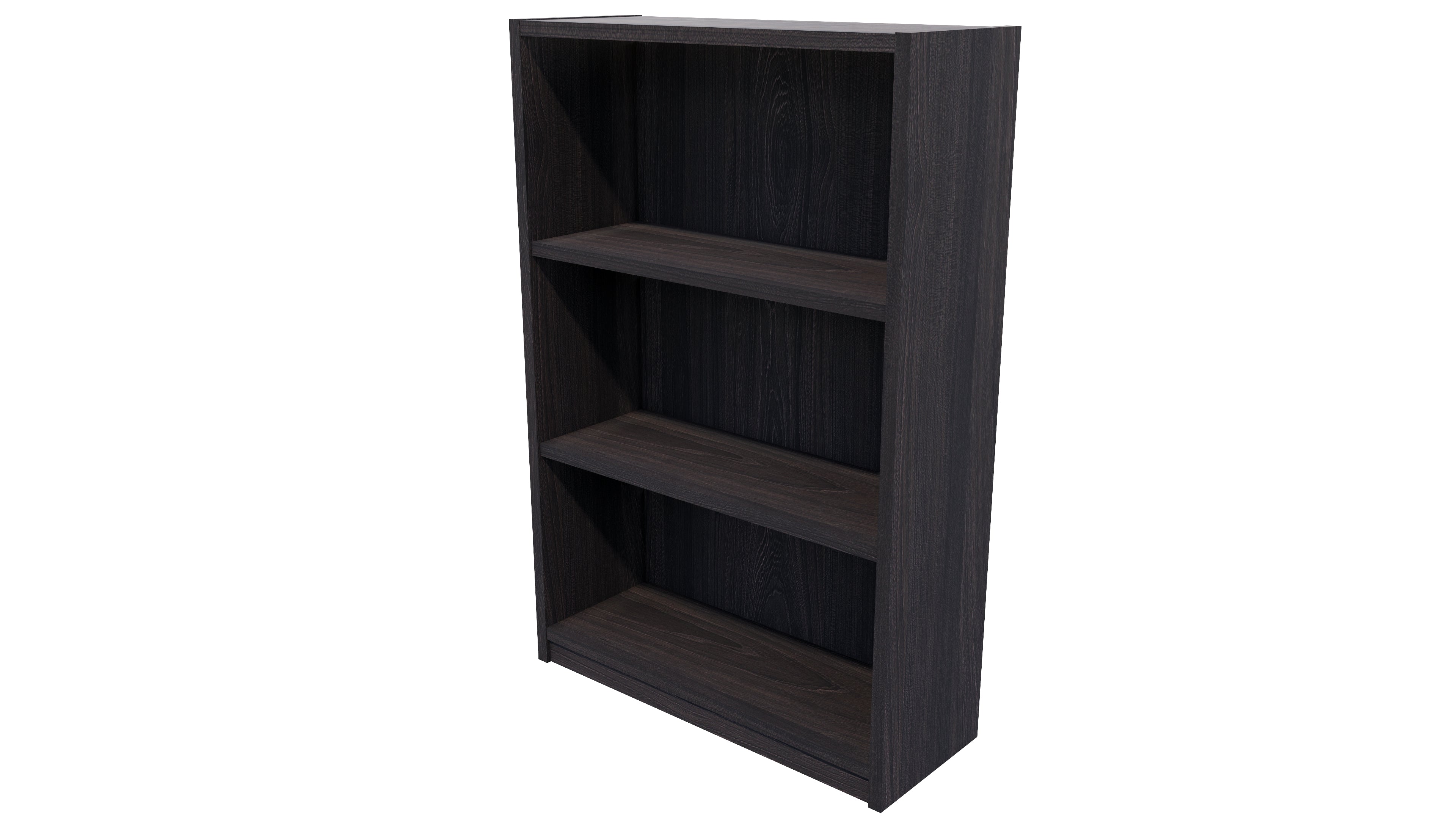 Commercial Bookcase 3 Tier Fiordland Elm