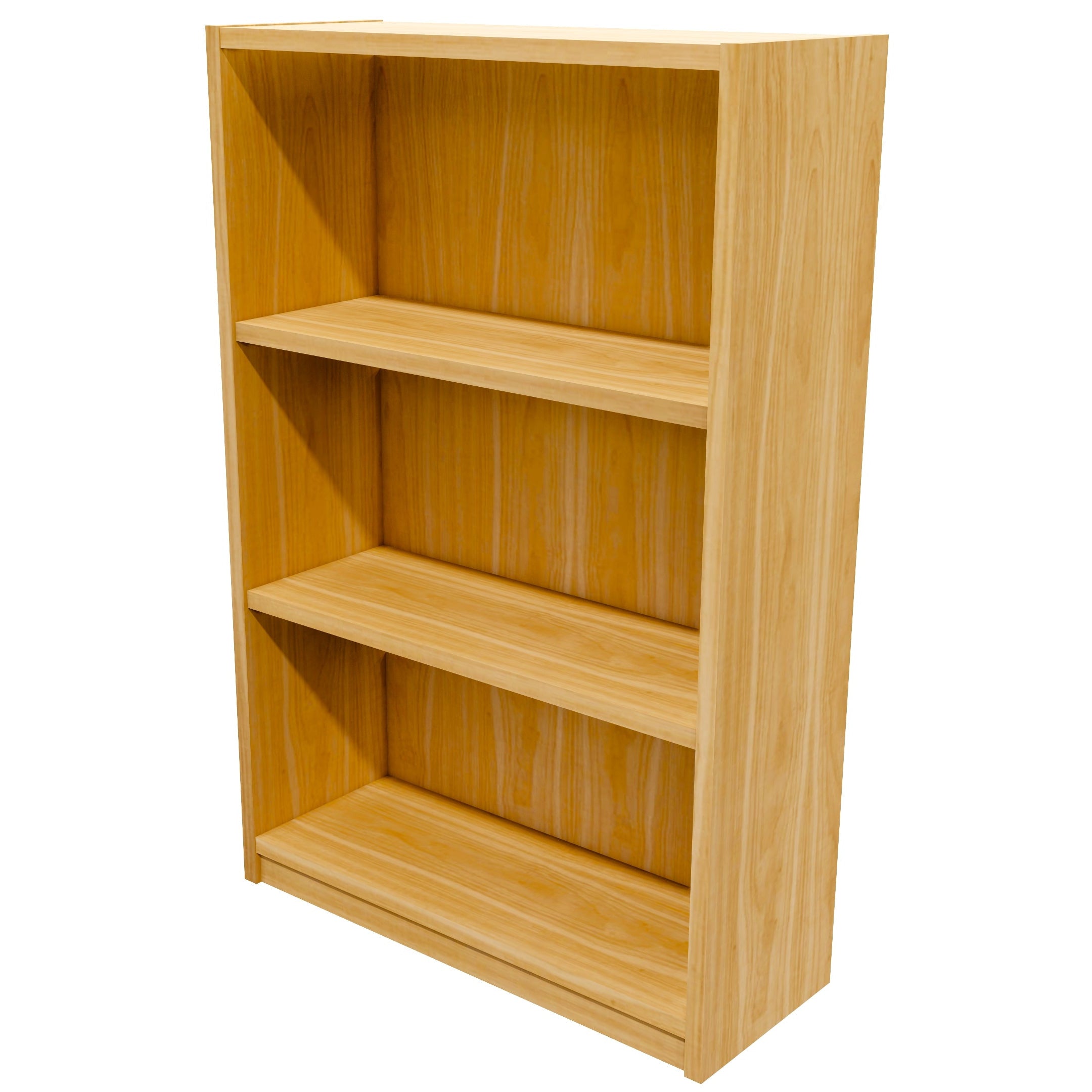 Commercial Bookcase 3 Tier NZ Tawa