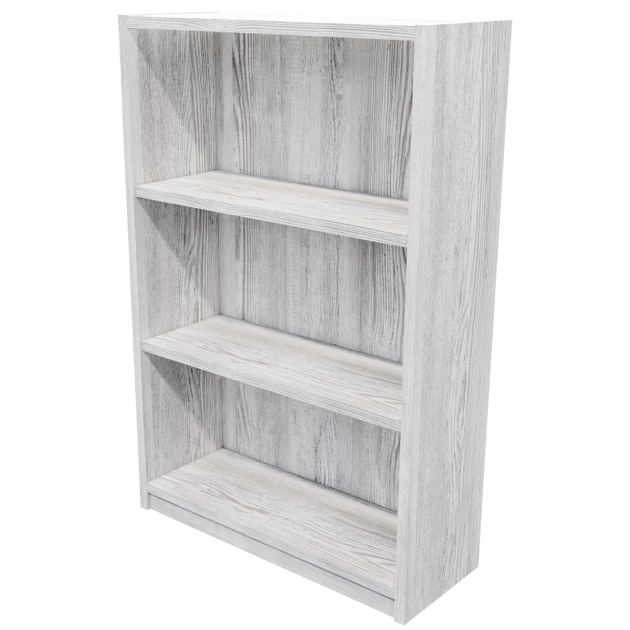 Commercial Bookcase 3 Tier Nordic Pine