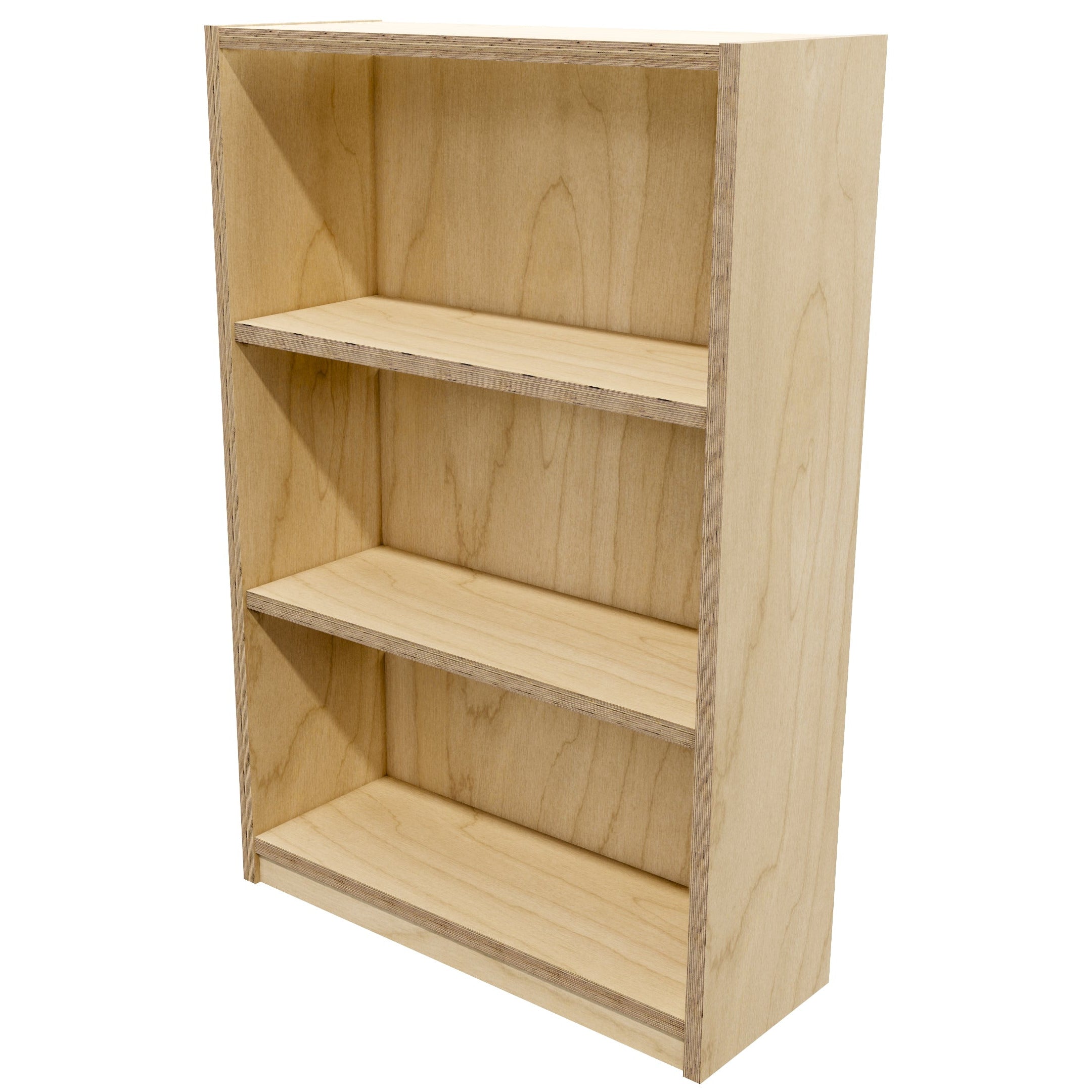 Commercial Bookcase 3 Tier Premium Ply
