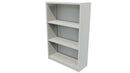 Commercial Bookcase 3 Tier Seal Grey