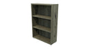 Commercial Bookcase with Feet 3 Tier Coronet Beech