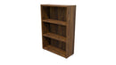 Commercial Bookcase with Feet 3 Tier Tasman Elm