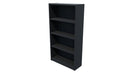 Commercial Bookcase 4 Tier Carbon