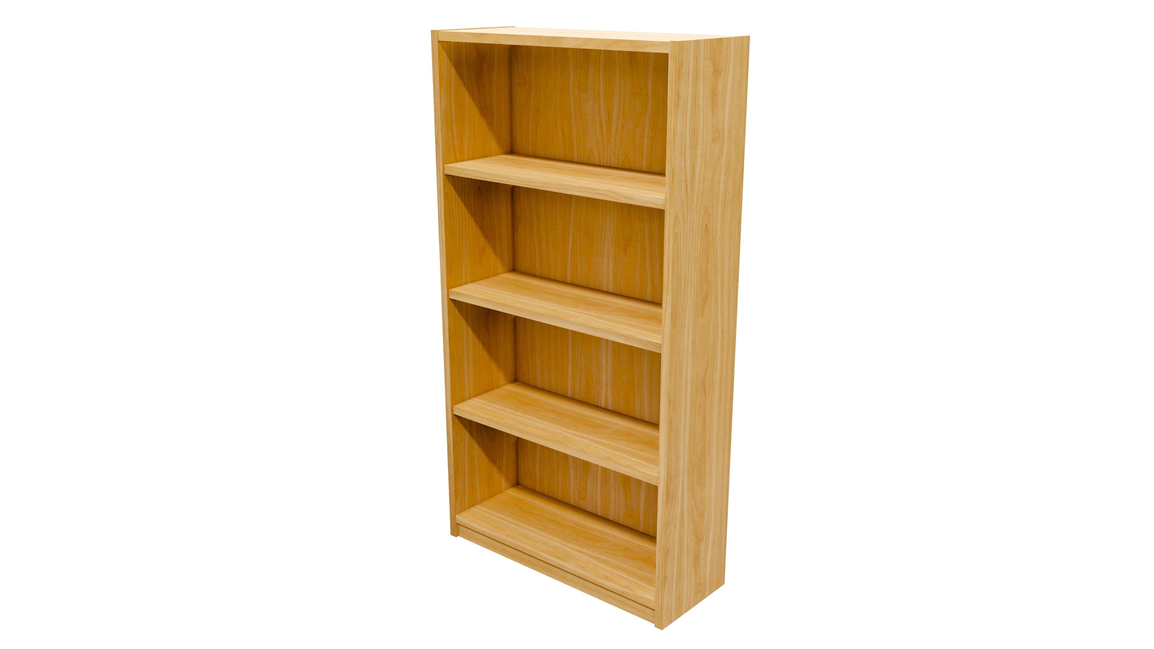 Commercial Bookcase 4 Tier NZ Tawa