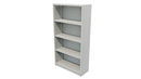 Commercial Bookcase 4 Tier Seal Grey