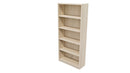 Commercial Bookcase 5 Tier Aged Ash