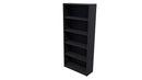 Commercial Bookcase 5 Tier Black