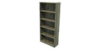 Commercial Bookcase 5 Tier Coronet Beech