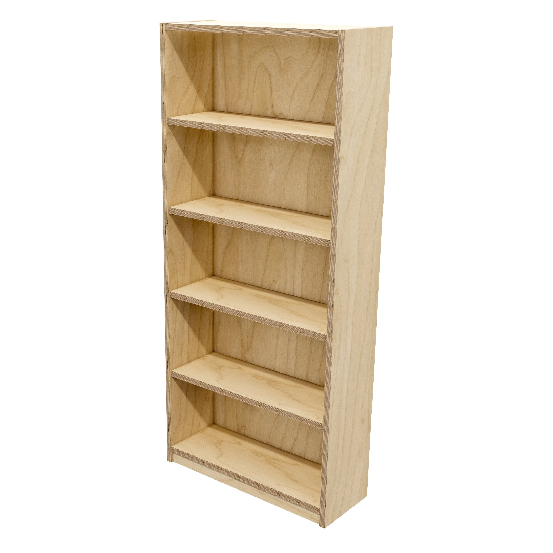 Commercial Bookcase 5 Tier Premium Ply