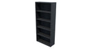 Commercial Bookcase with Feet 5 Tier Carbon