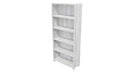 Commercial Bookcase with Feet 5 Tier Nordic Pine