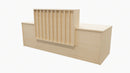 Canterbury Reception Desk Aged Ash