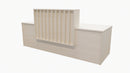 Canterbury Reception Desk Seasoned Oak