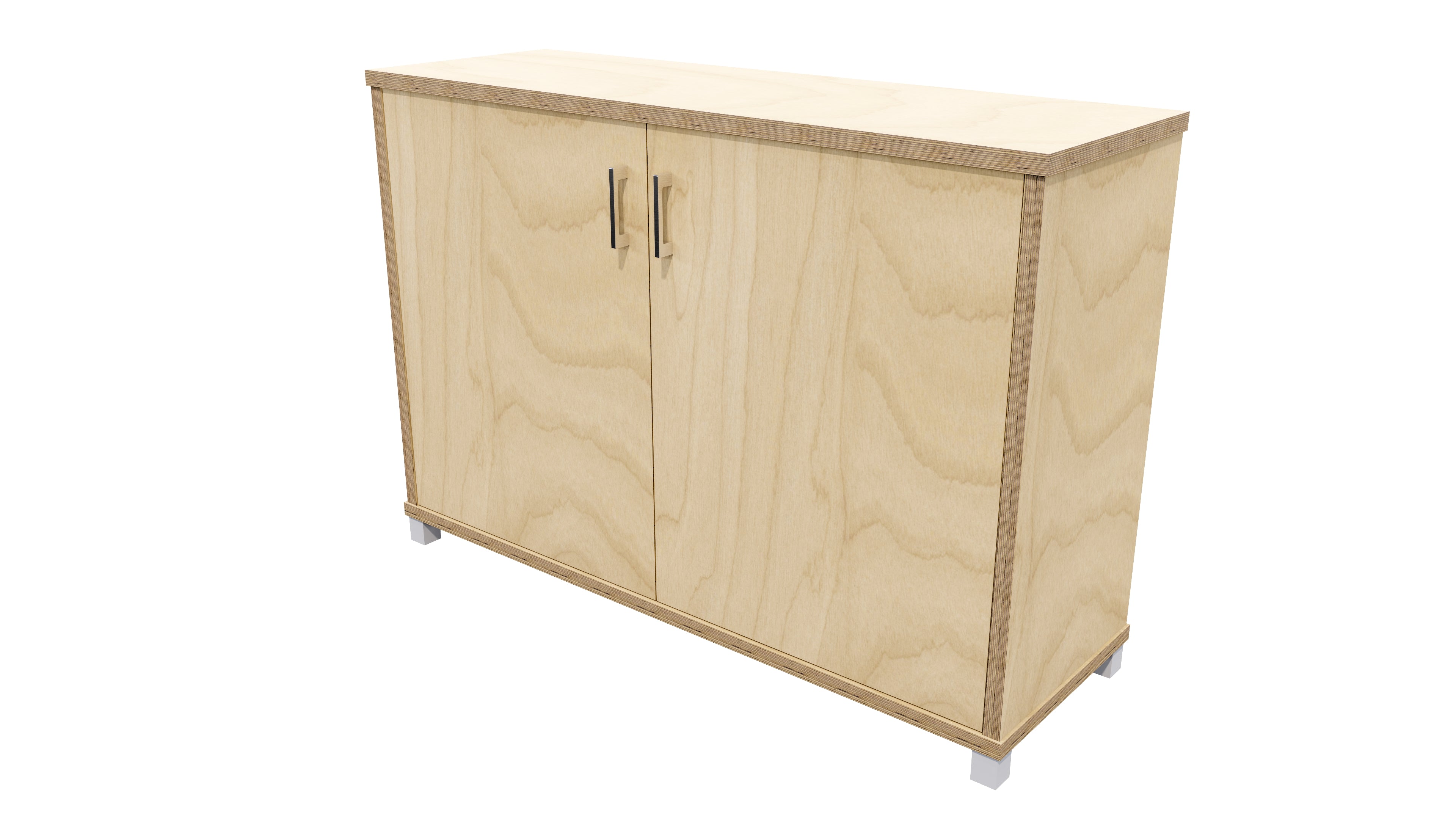Zealand Credenza with Feet 1200 Premium Ply