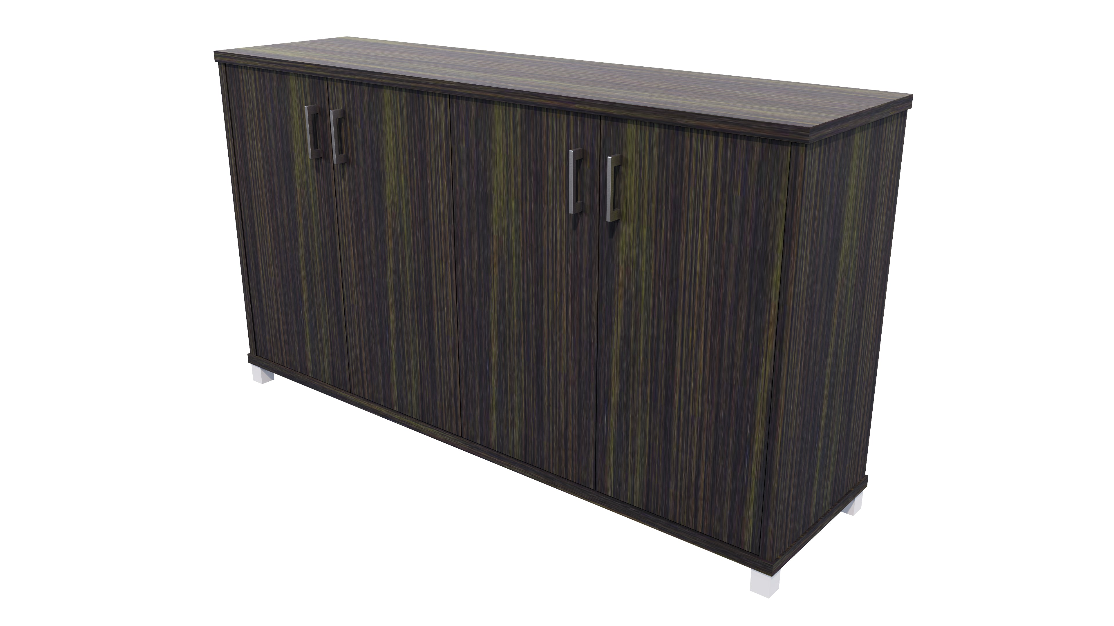 Zealand Credenza with Feet 1500 Dark Oak