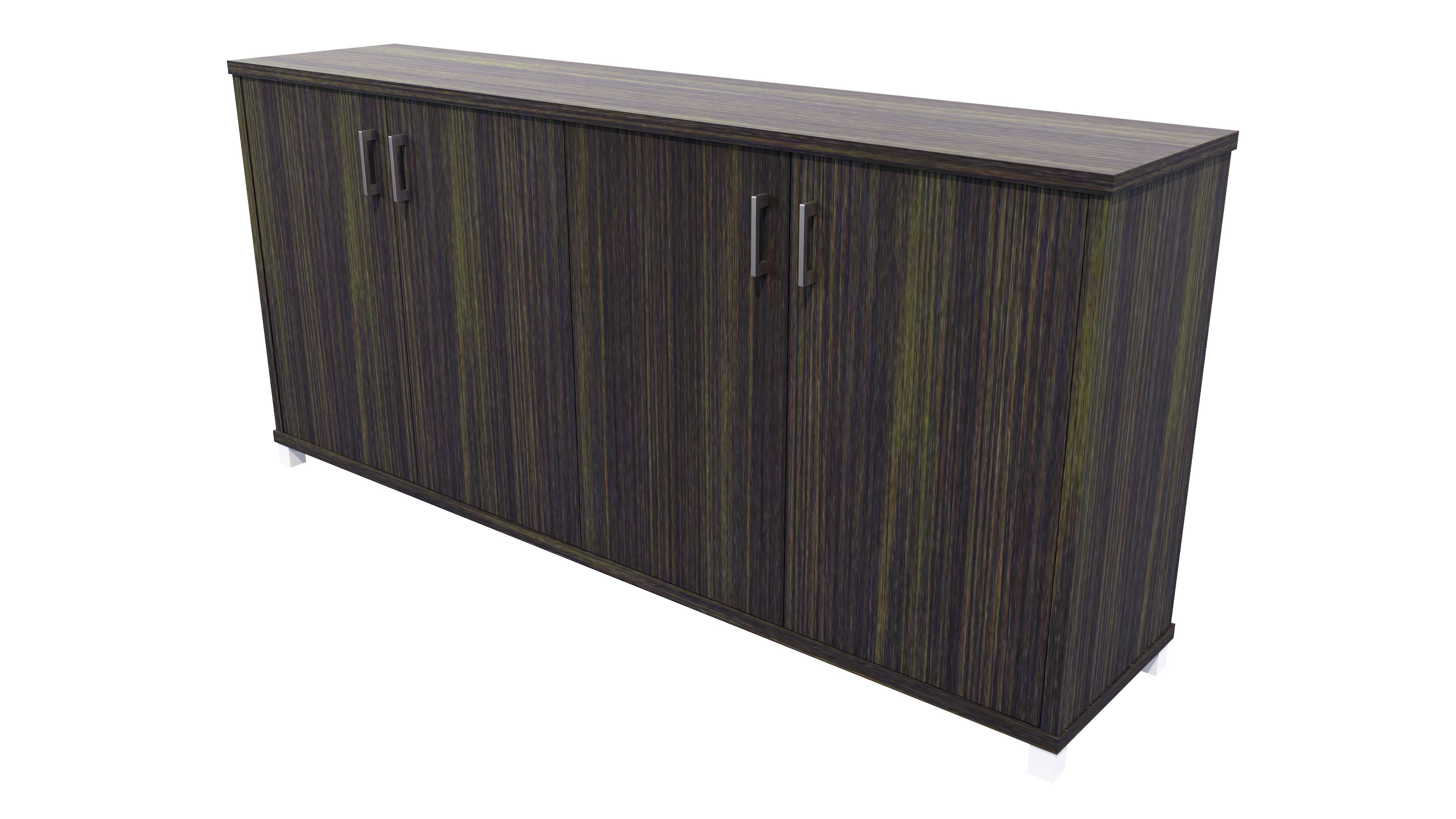 Zealand Credenza with Feet 1800 Dark Oak
