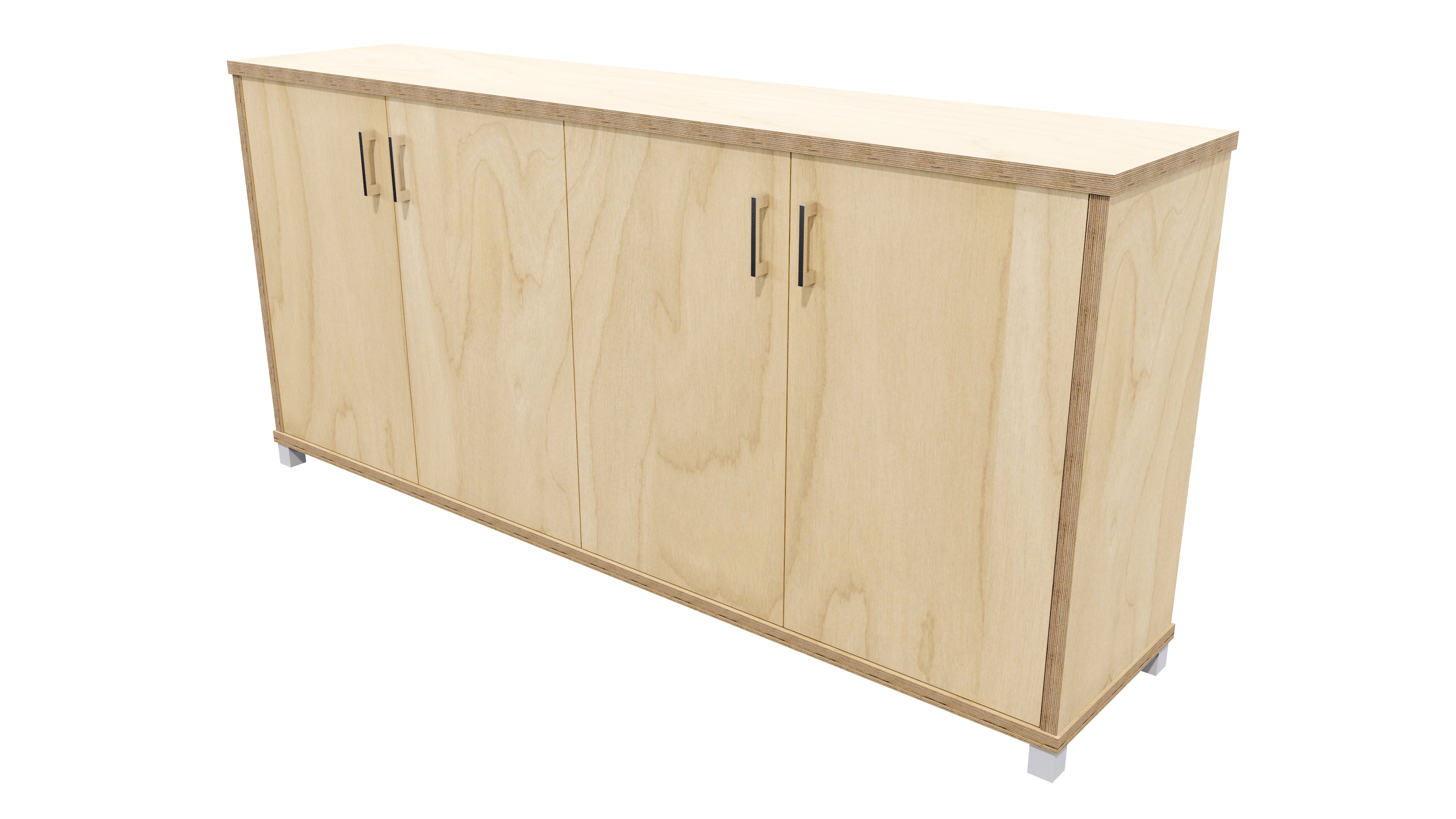 Zealand Credenza with Feet 1800 Premium Ply