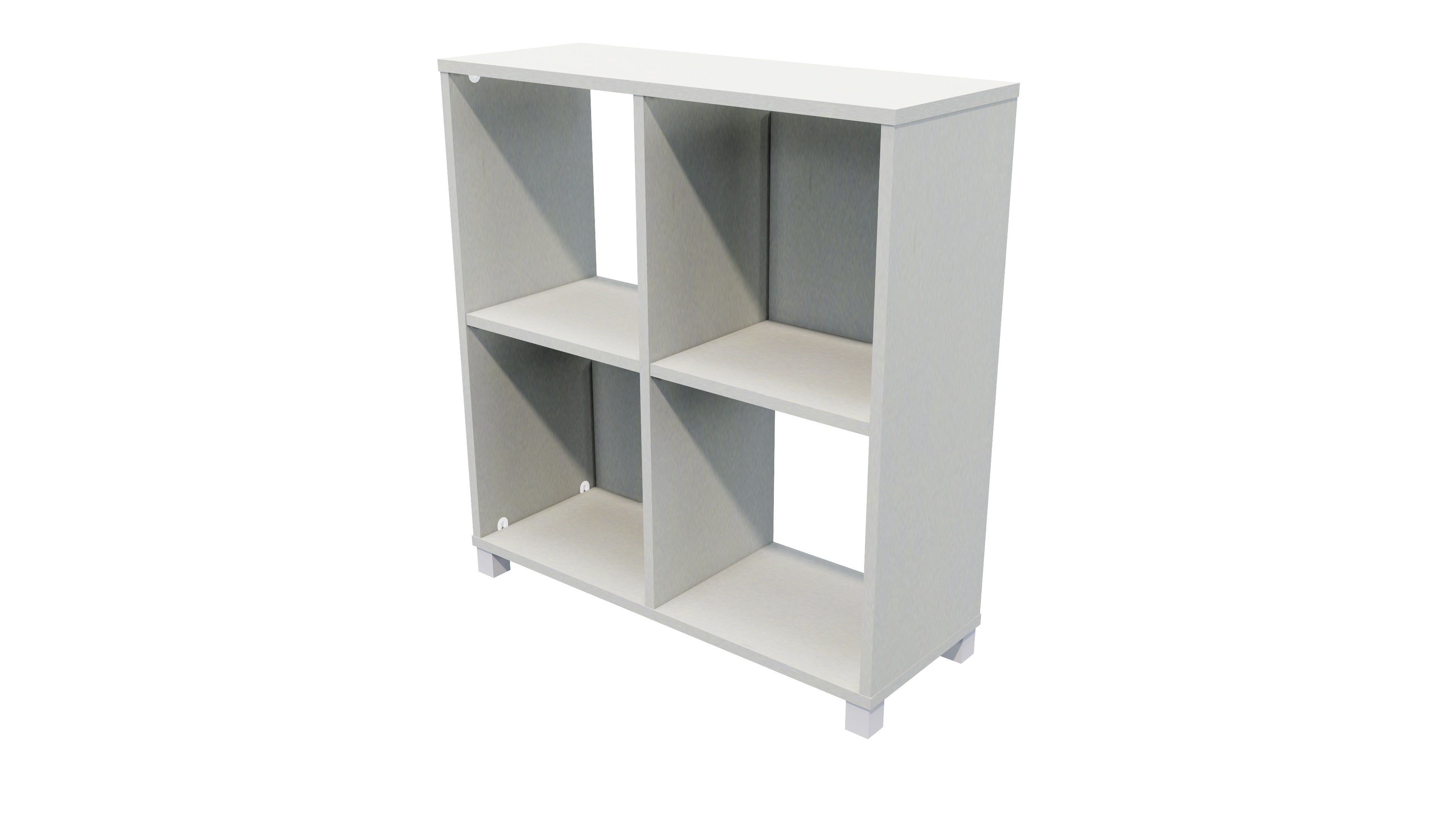 Cubby Storage Unit 4 Cube Seal Grey