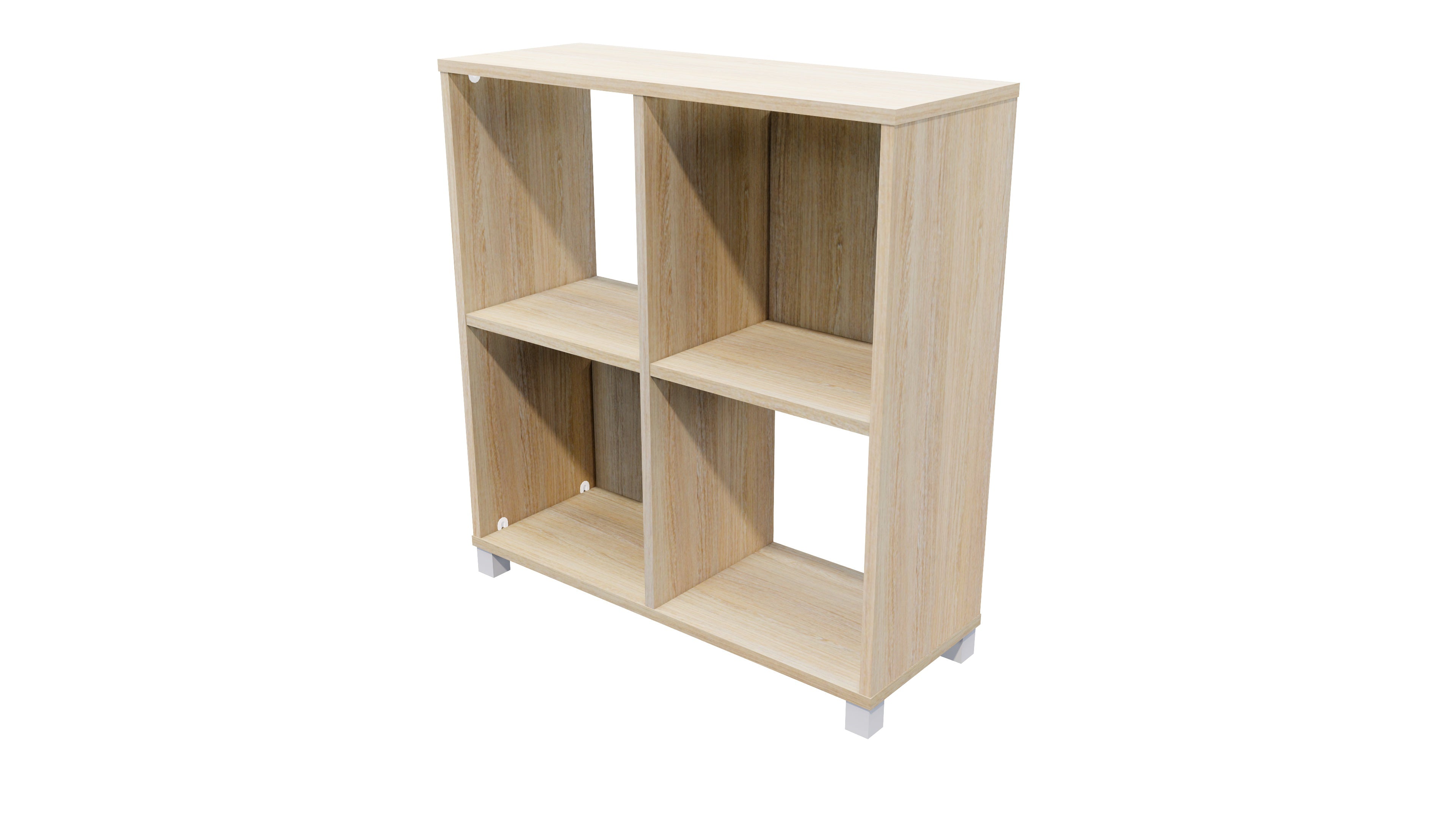 Cubby Storage Unit 4 Cube Seasoned Oak