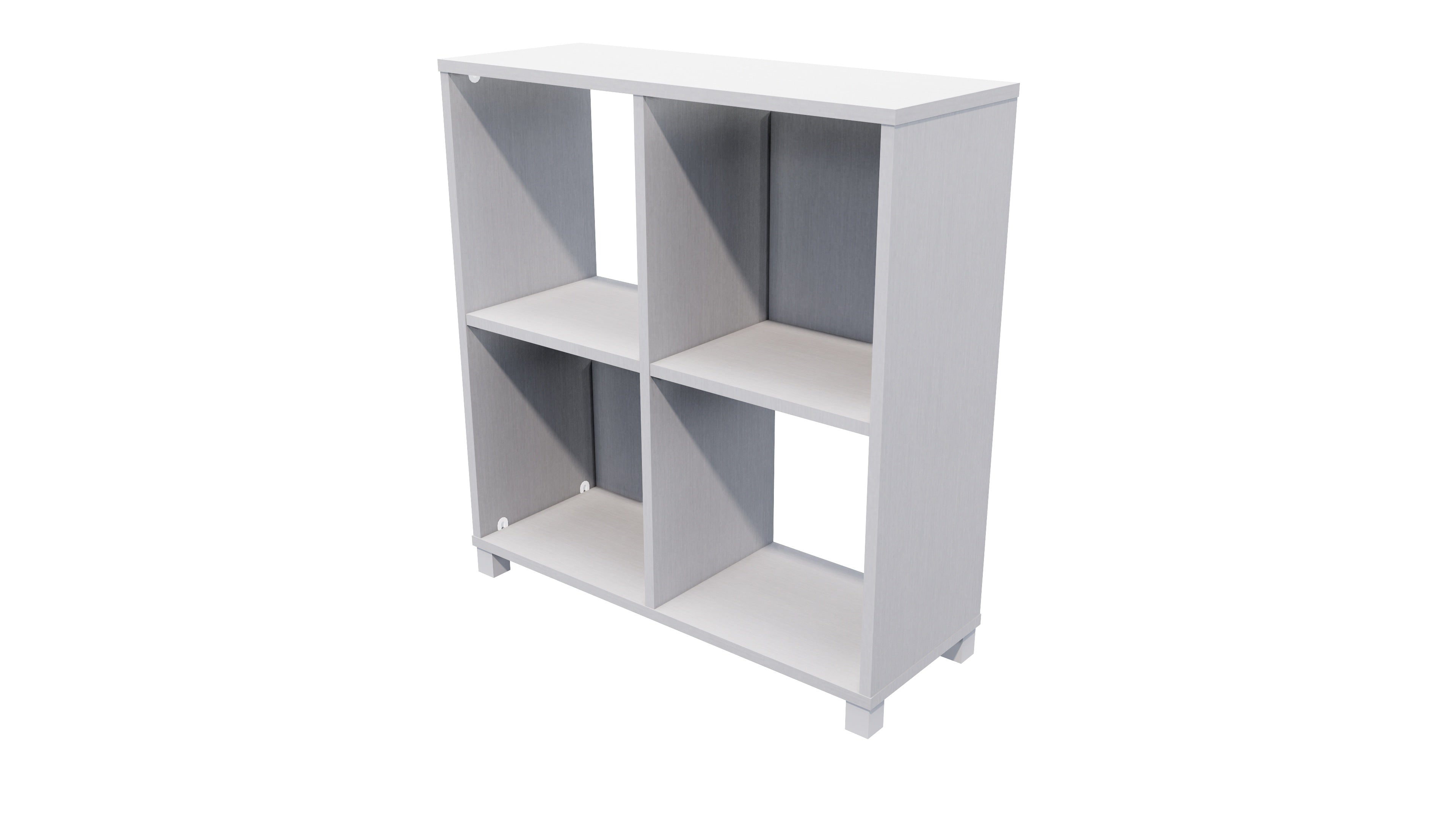 Cubby Storage Unit 4 Cube Silver Strata