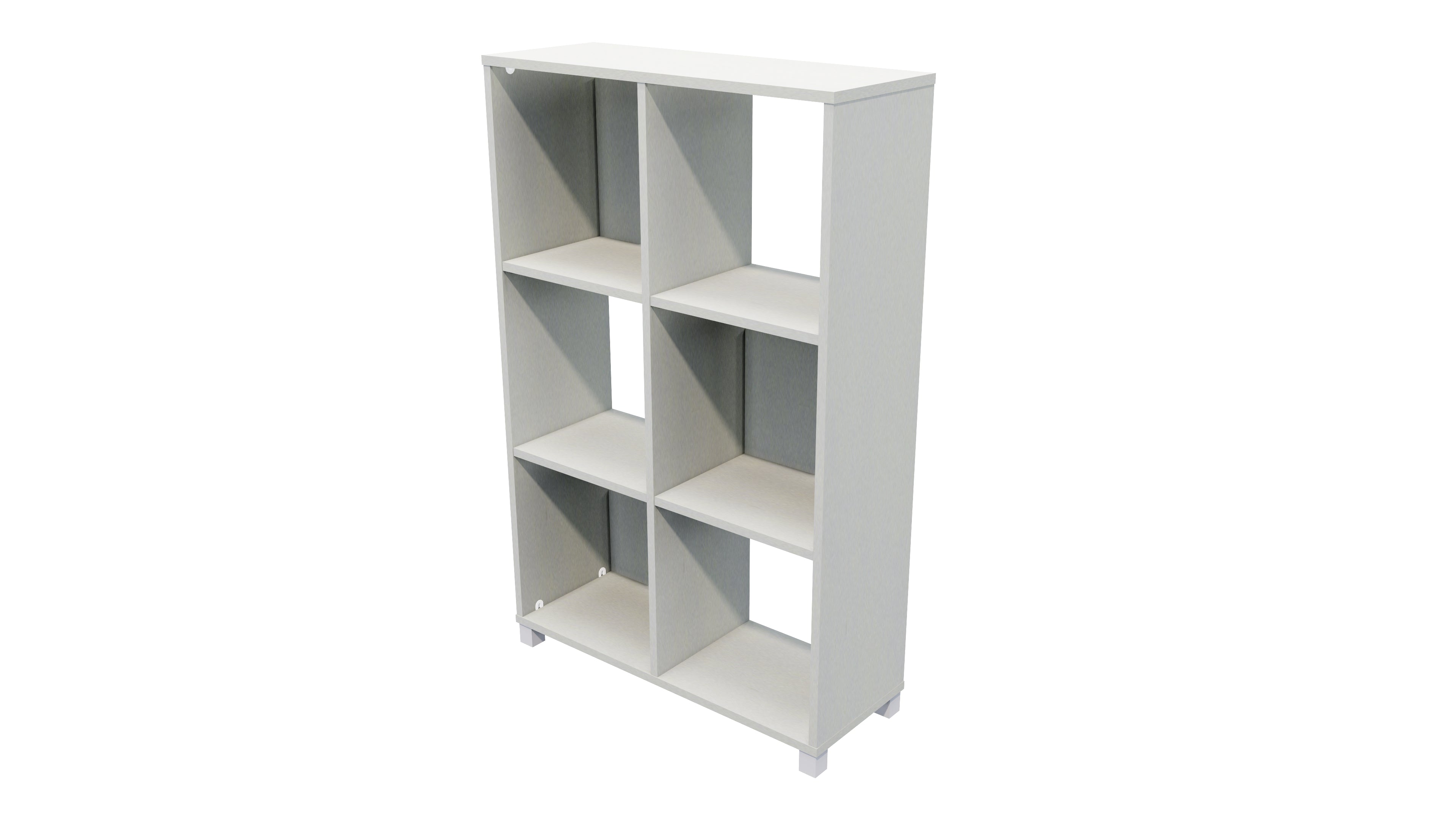 Cubby Hole 6 Cube Seal Grey