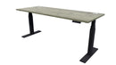 Rise Electric Adjustable Stand Up Desk 1500x700 Coronet Beech