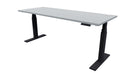 Zealand Electric Standing Desk 1500x700 Black New Graphite