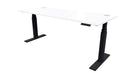 Rise Electric Adjustable Stand Up Desk 1500x700 White