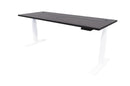 Zealand Electric Standing Desk 1500x700 White Fiordland Elm