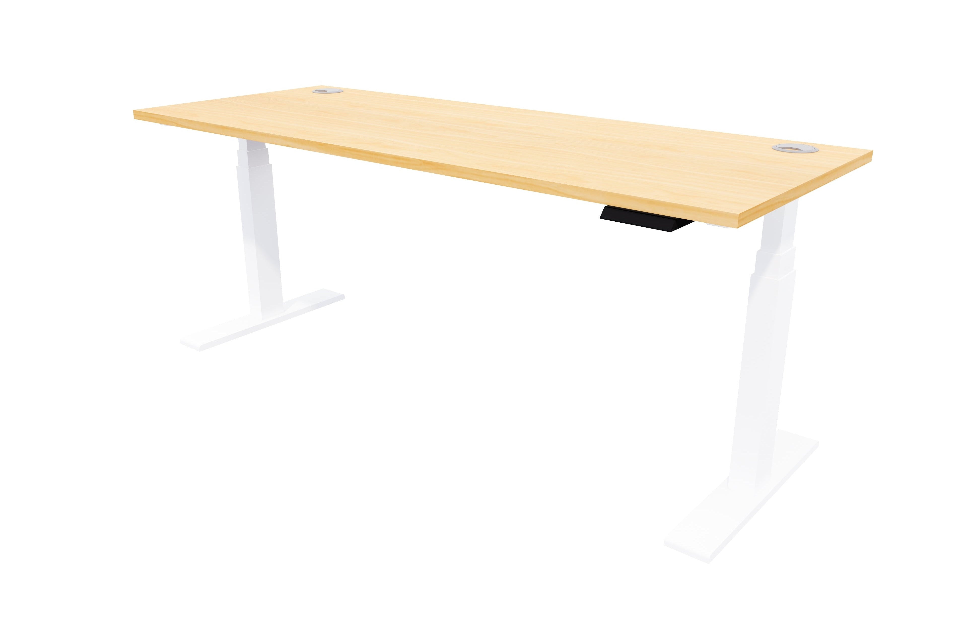 Zealand Electric Standing Desk 1500x700 White NZ Tawa