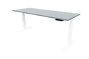 Zealand Electric Standing Desk 1500x700 White New Graphite