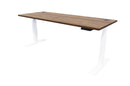 Zealand Electric Standing Desk 1500x700 White Tasman Elm