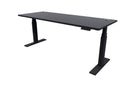 Zealand Electric Standing Desk 1800x700 Black Black