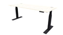 Zealand Electric Standing Desk 1800x700 Black Washed Maple