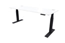 Zealand Electric Standing Desk 1800x700 Black White