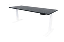 Zealand Electric Standing Desk 1800x700 White Carbon