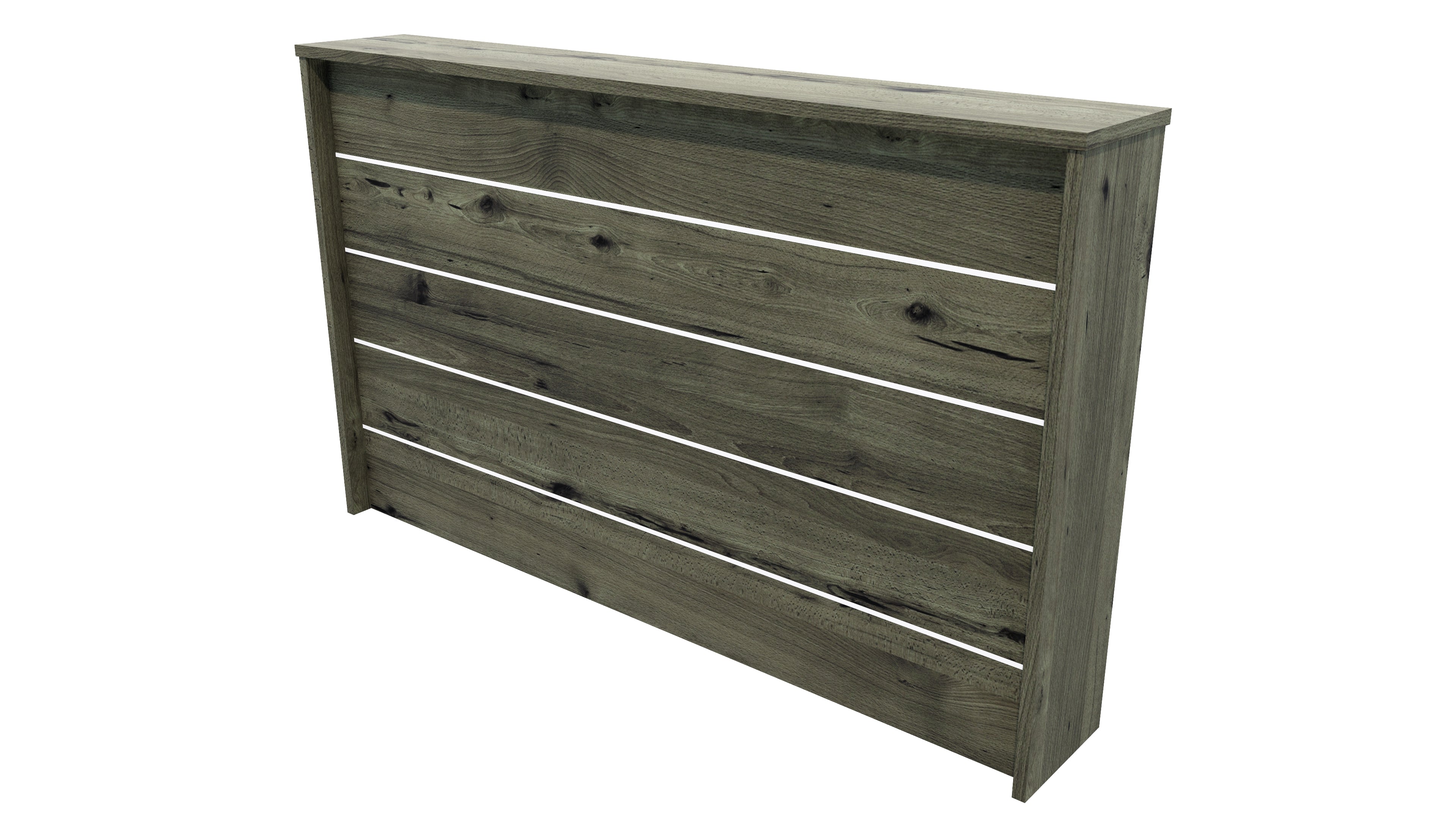 Flute Reception Desk 1500 Coronet Beech