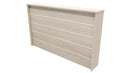 Flute Reception Desk 1700 Aged Ash