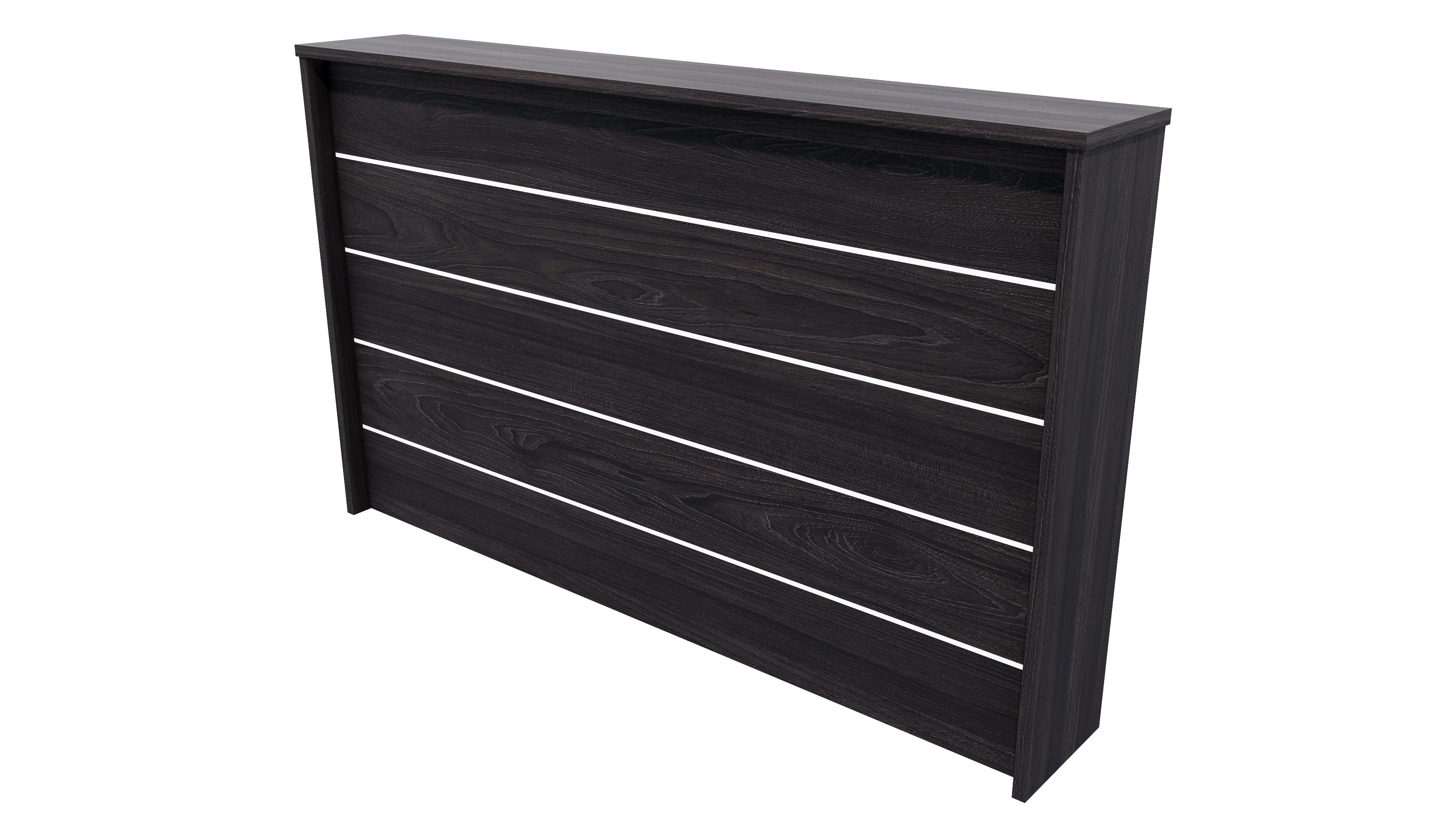 Flute Reception Desk 1700 Fiordland Elm
