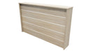 Flute Reception Desk 1700 Seasoned Oak