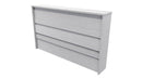Linea Reception Desk 1700 Silver Haze