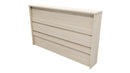 Linea Reception Desk 1800 Aged Ash