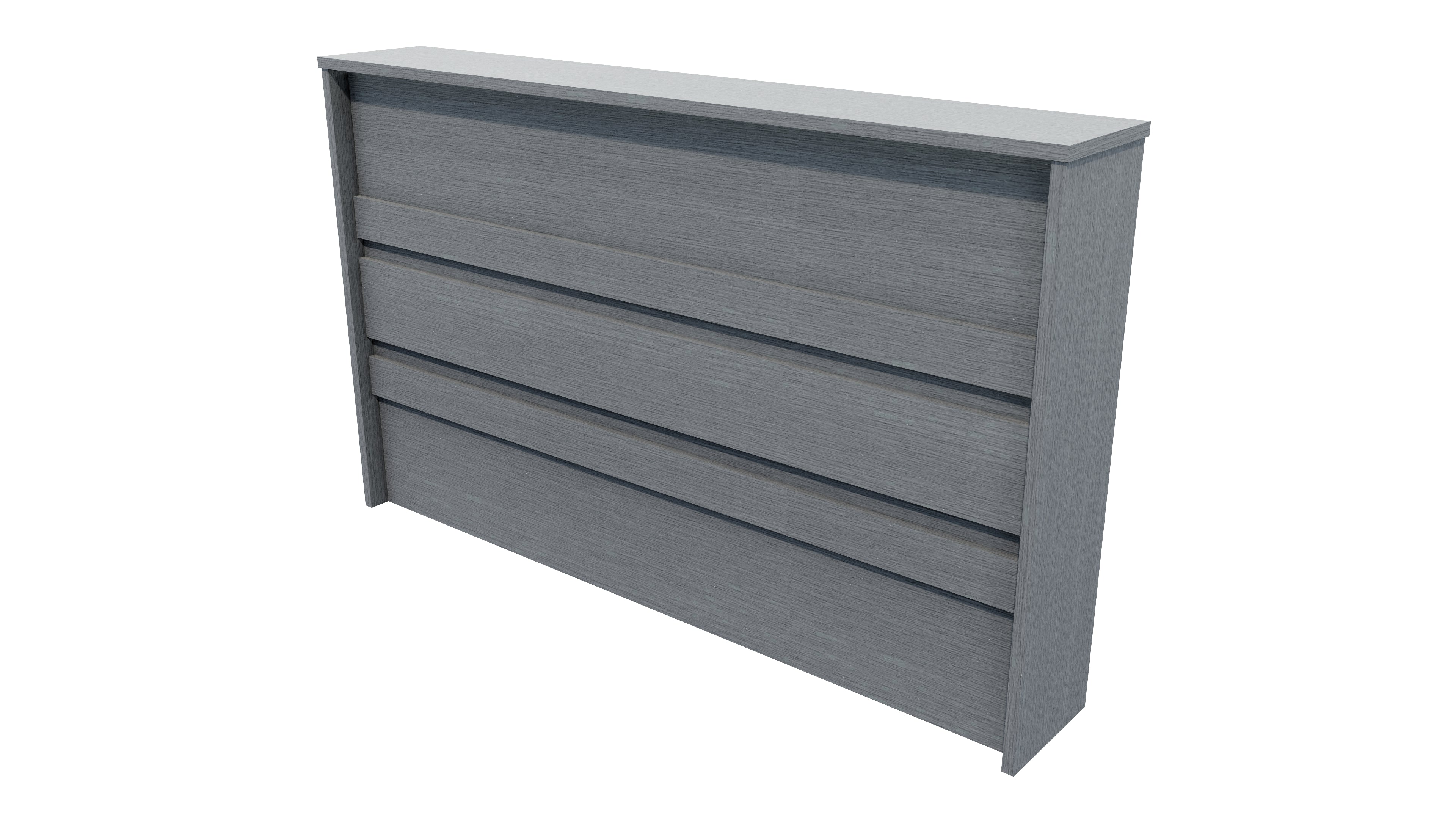Linea Reception Desk 1800 New Graphite
