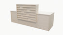 Marlborough Reception Desk Seasoned Oak